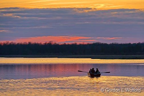 Sunset Fishers_08905.jpg - Photographed along the Rideau Canal Waterway at Kilmarnock, Ontario, Canada.